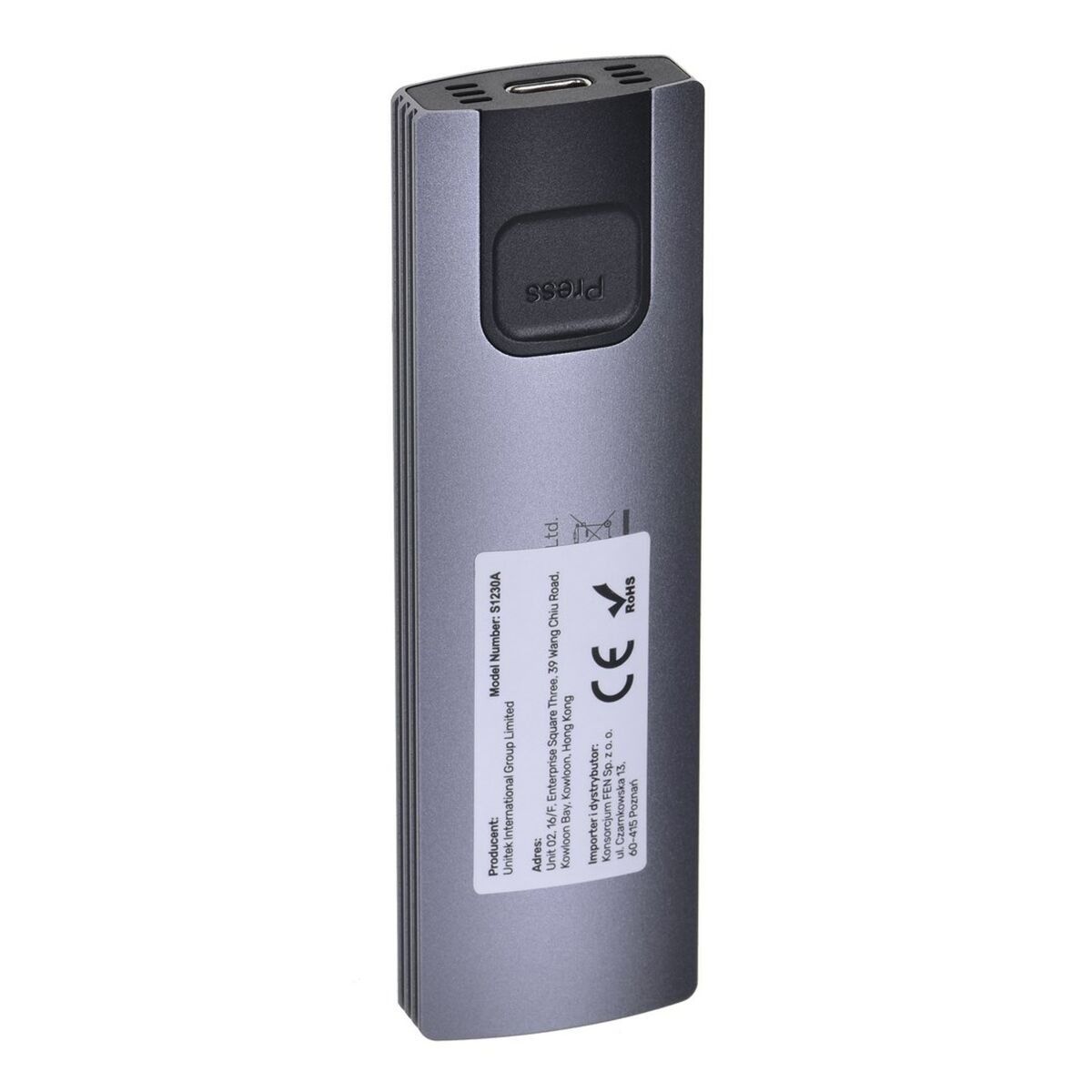 Externlåda Unitek S1230A Grå